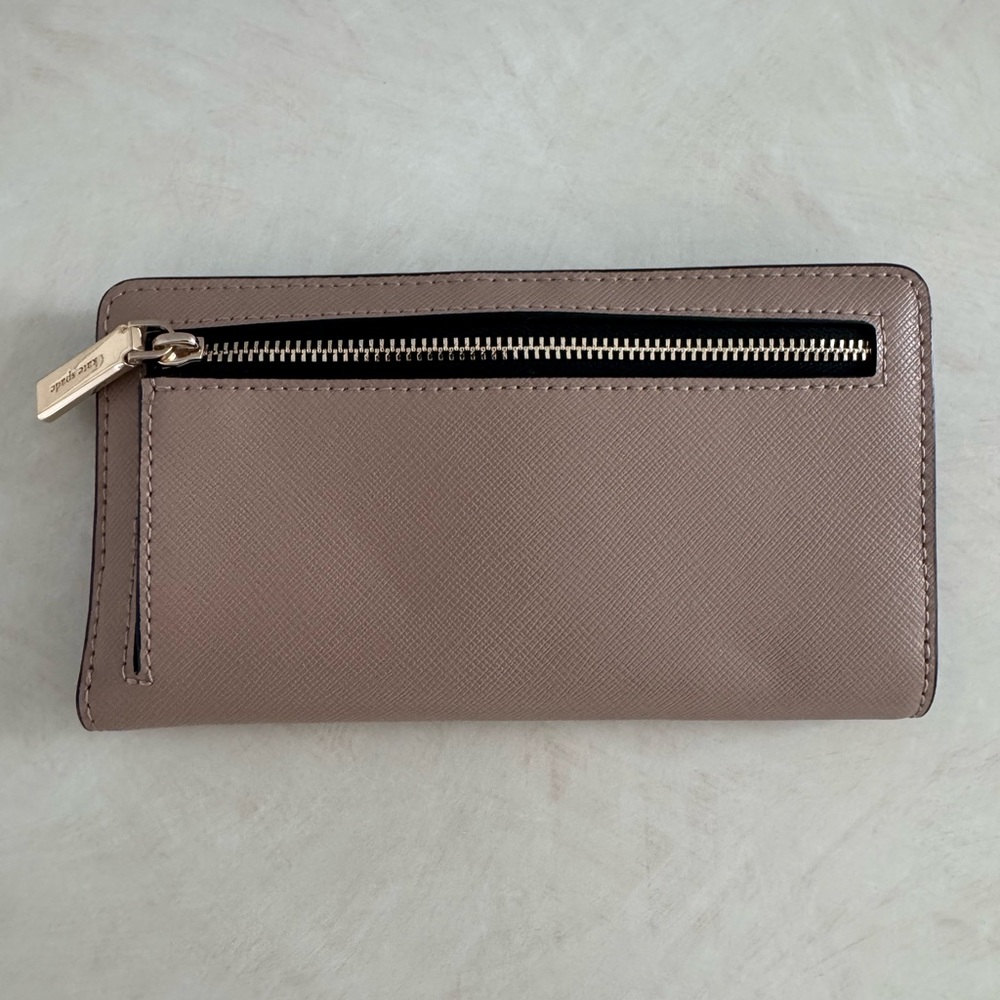 Kate Spade Black and Brown Wallet - Picture 2 of 3